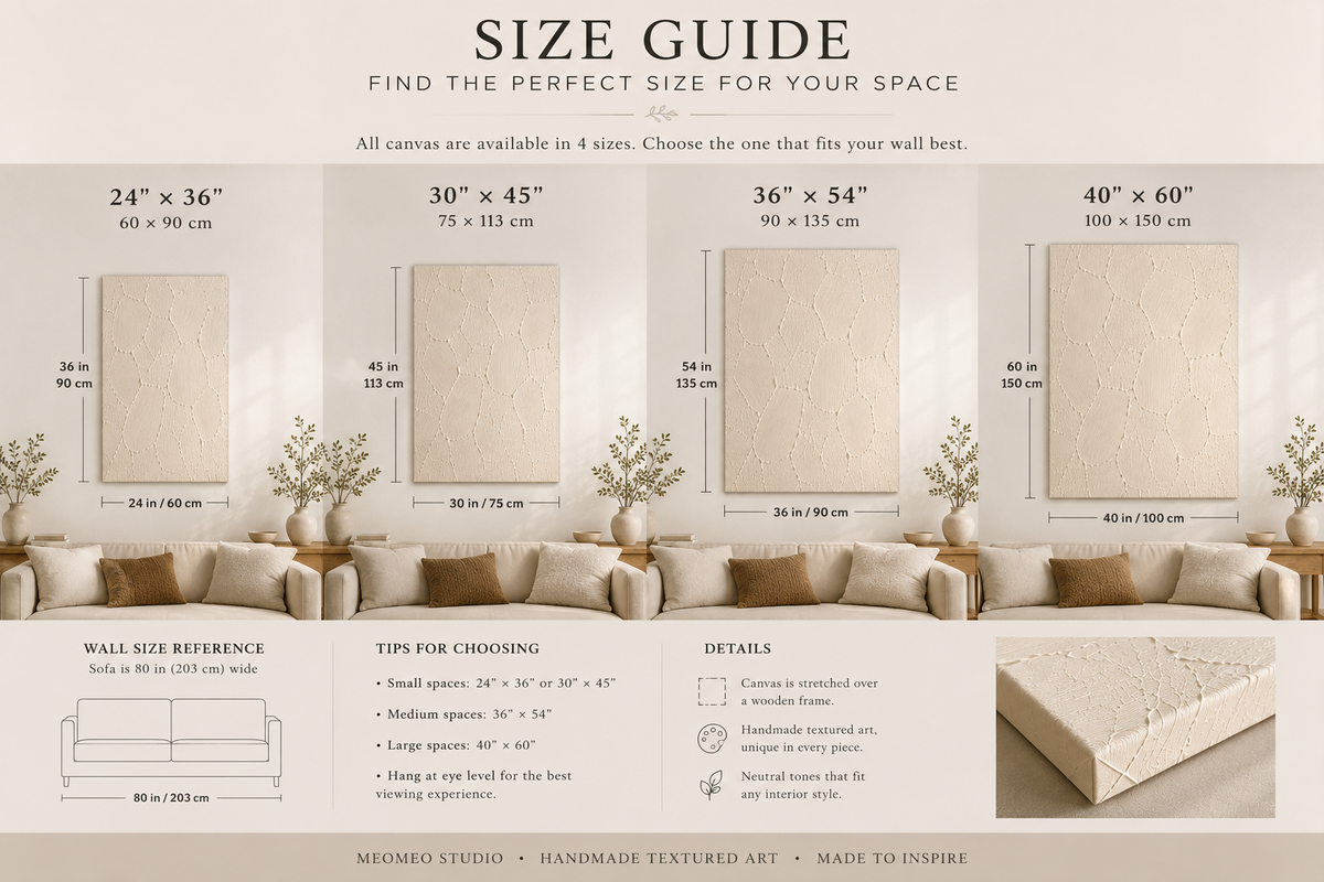 WABI 01 — Hand-Painted Textured Wall Art